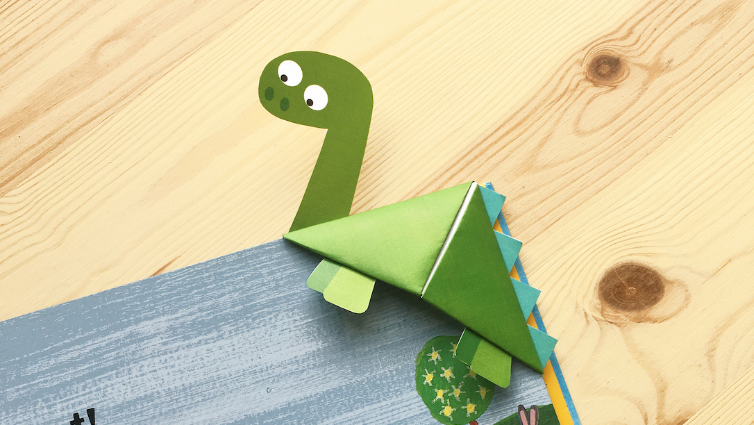 Dinosaur page saver bookmark