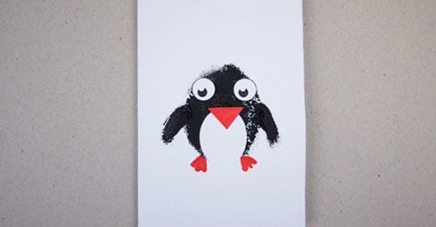 Penguin craft easy enough for young kids | toucanBox