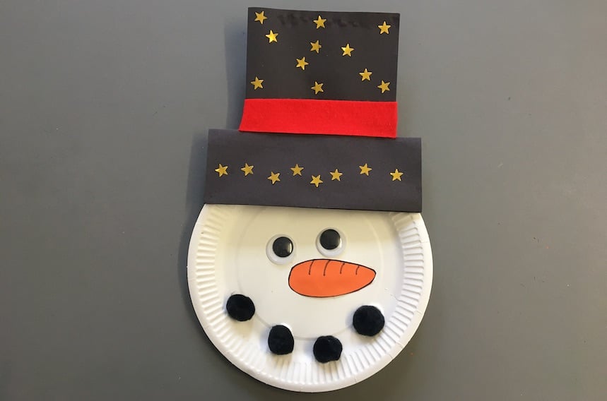 Snowman colouring in and crafts | toucanBox