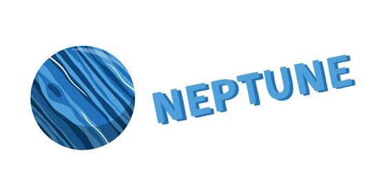 Planets for kids Neptune