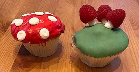 Easy and beautiful toadstool cake and cupcakes | toucanBox